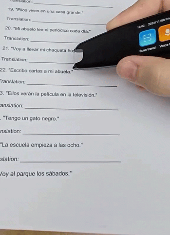 SmartScan AI Translator Pen: Portable Voice and Text Scanner