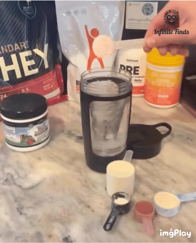 Electric Protein Shaker Bottle